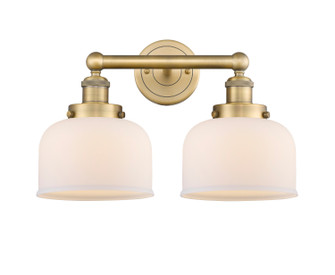 Edison Two Light Bath Vanity in Brushed Brass (405|616-2W-BB-G71)