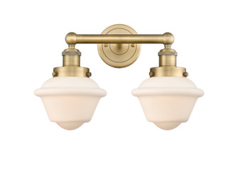 Edison Two Light Bath Vanity in Brushed Brass (405|616-2W-BB-G531)