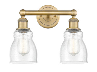 Edison Two Light Bath Vanity in Brushed Brass (405|616-2W-BB-G394)