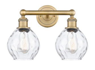 Edison Two Light Bath Vanity in Brushed Brass (405|616-2W-BB-G362)