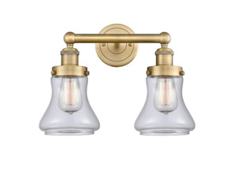 Edison Two Light Bath Vanity in Brushed Brass (405|616-2W-BB-G192)