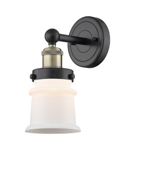 Edison One Light Wall Sconce in Black Antique Brass (405|616-1W-BAB-G181S)