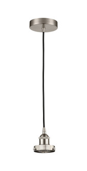 Edison One Light Pendant in Satin Nickel (405|616-1PH-SN)