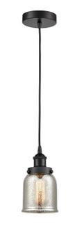 Edison One Light Pendant in Matte Black (405|616-1PH-BK-G58)