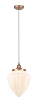 Edison One Light Pendant in Antique Copper (405|616-1PH-AC-G661-12)