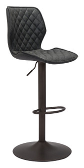 Seth Bar Chair in Vintage Black, Dark Bronze (339|109043)