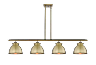 Ballston Four Light Island Pendant in Antique Brass (405|516-4I-AB-M14-AB)