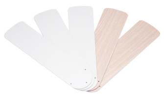 Fan Blades 52'' Reversible Fan Blades in White/Bleached Oak (88|7741600)