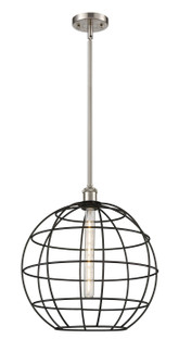 Ballston LED Pendant in Satin Nickel (405|516-1S-SN-CE-16-BK)