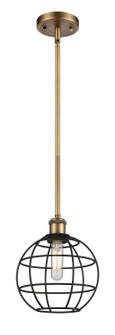 Ballston LED Pendant in Brushed Brass (405|516-1S-BB-CE-8-BK)