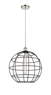 Ballston LED Pendant in Polished Nickel (405|516-1P-PN-CE-16-BK)