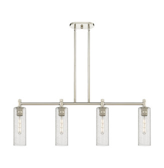 Downtown Urban LED Island Pendant in Polished Nickel (405|434-4I-PN-G434-12SDY)