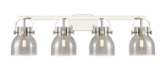 Downtown Urban Four Light Bath Vanity in Polished Nickel (405|423-4W-PN-G412-6SM)