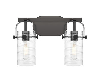 Downtown Urban LED Bath Vanity in Matte Black (405|423-2W-BK-G423-7DE)