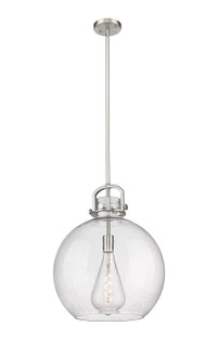 Downtown Urban One Light Pendant in Satin Nickel (405|410-1SL-SN-G410-16SDY)