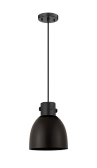 Downtown Urban One Light Pendant in Matte Black (405|410-1PS-BK-M412-8BK)