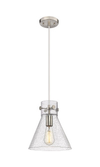 Downtown Urban One Light Pendant in Satin Nickel (405|410-1PM-SN-G411-10SDY)