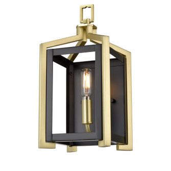 Downtown Urban LED Wall Sconce in Black Satin Brass (405|376-1W-BSB-6)