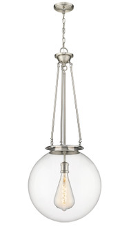 Essex One Light Pendant in Satin Nickel (405|221-1P-SN-G202-18)
