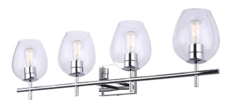 Cain Four Light Vanity in Chrome (387|IVL1019A04CH)