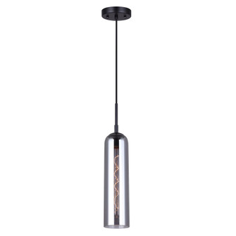 Eloise One Light Pendant in Matte Black (387|IPL740B01BK)
