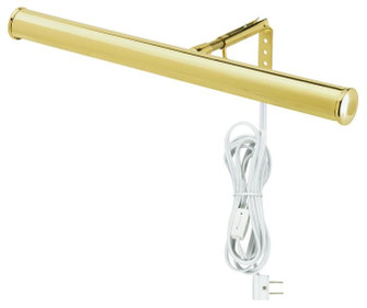 Slimline Picture Light Two Light Picture Light in Polished Brass (88|7505100)