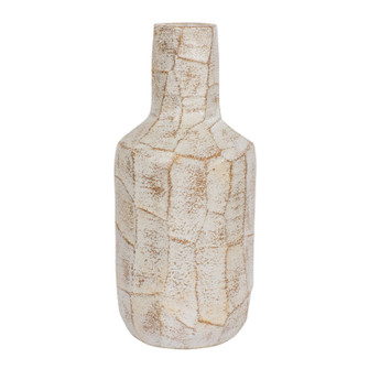 Takko Vase in Slate Brown W/White (137|445VA07B)