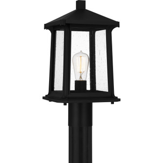 Satterfield One Light Outdoor Post Mount in Matte Black (10|SAT9009MBK)