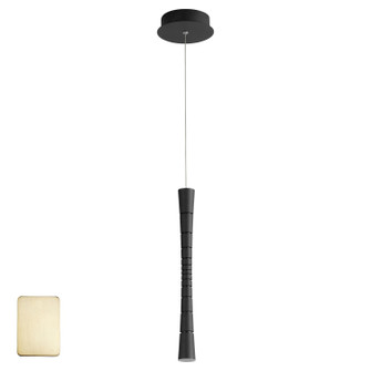 Sabre LED Pendant in Aged Brass (440|3-6004-40)