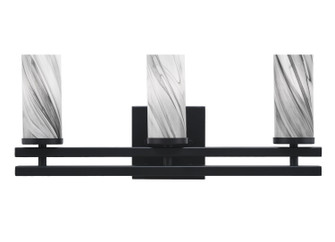 Belmont Three Light Bathroom Lighting in Matte Black (200|2713-MB-802)