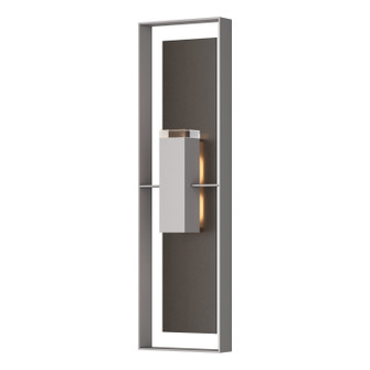 Shadow Box Two Light Outdoor Wall Sconce in Coastal Burnished Steel (39|302608-SKT-78-14-ZM0736)