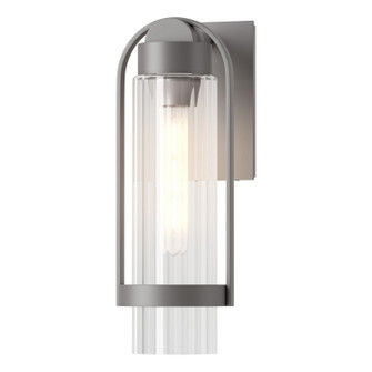 Alcove One Light Outdoor Wall Sconce in Coastal Burnished Steel (39|302555-SKT-78-ZM0741)