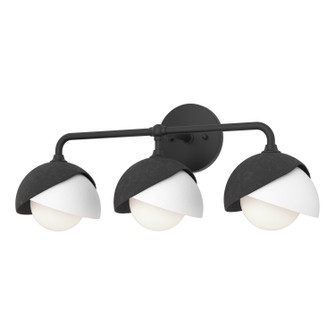 Brooklyn Three Light Wall Sconce in Black (39|201375-SKT-10-02-GG0711)