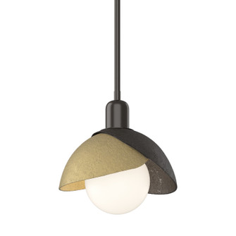 Brooklyn One Light Pendant in Oil Rubbed Bronze (39|181183-SKT-MULT-14-86)