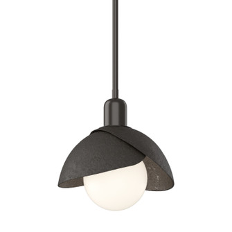 Brooklyn One Light Pendant in Oil Rubbed Bronze (39|181183-SKT-MULT-14-14)