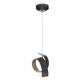 Riza LED Pendant in Dark Smoke (39|161186-SKT-STND-07-GG0711)