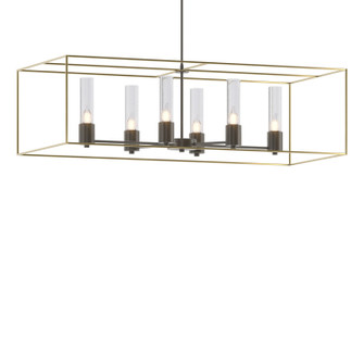 Portico Six Light Pendant in Dark Smoke (39|138940-SKT-MULT-07-86-II0392)