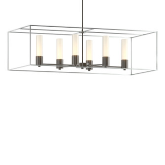 Portico Six Light Pendant in Dark Smoke (39|138940-SKT-MULT-07-82-GG0392)