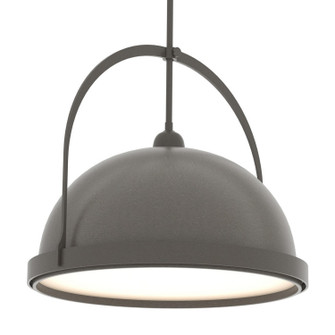 Atlas One Light Pendant in Dark Smoke (39|137462-SKT-MULT-07-07)