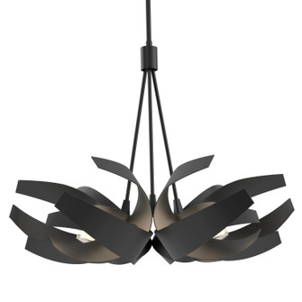 Corona Six Light Pendant in Black (39|136501-SKT-MULT-10-YE0352)