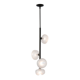 Ume Four Light Pendant in Black (39|131610-SKT-MULT-10-FD0710)