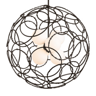 Olympus Six Light Pendant in Dark Smoke (39|131602-SKT-MULT-07-GG0677)