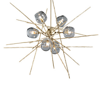 Griffin Six Light Pendant in Modern Brass (39|131590-SKT-MULT-86-YL0709)