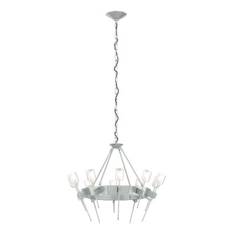 Echo Ten Light Chandelier in Vintage Platinum (39|101525-SKT-82-YC0369)