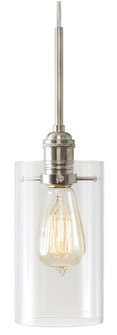 Retro Cylinder LED Pendant in Polished Nickel (408|PD179CRPNRTL6B)