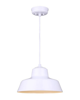 Levi One Light Pendant in Matte White (387|IPL1095A01WH)