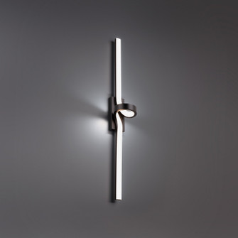 Loophole LED Bath in Black (34|WS-61326-35-BK)