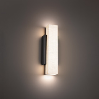 Volga LED Wall Sconce in Black (34|WS-55318-27-BK)