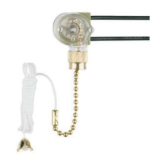 Replacement Canopy Light Switch Replacement Canopy Light Switch with Pull Chain in Brass-Plated (88|7029000)