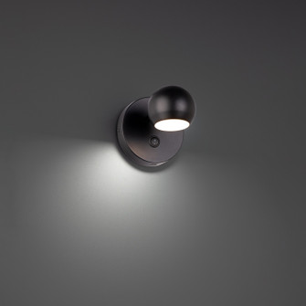 Duplex LED Bed Task Light in Black (34|BL-67305-BK)